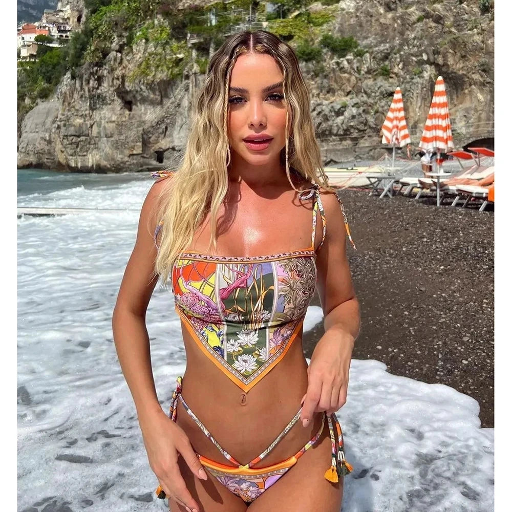 Print Bikini Set