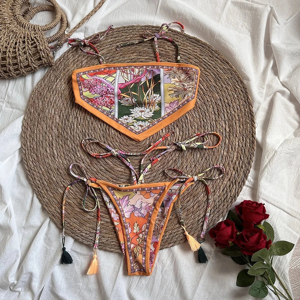Print Bikini Set