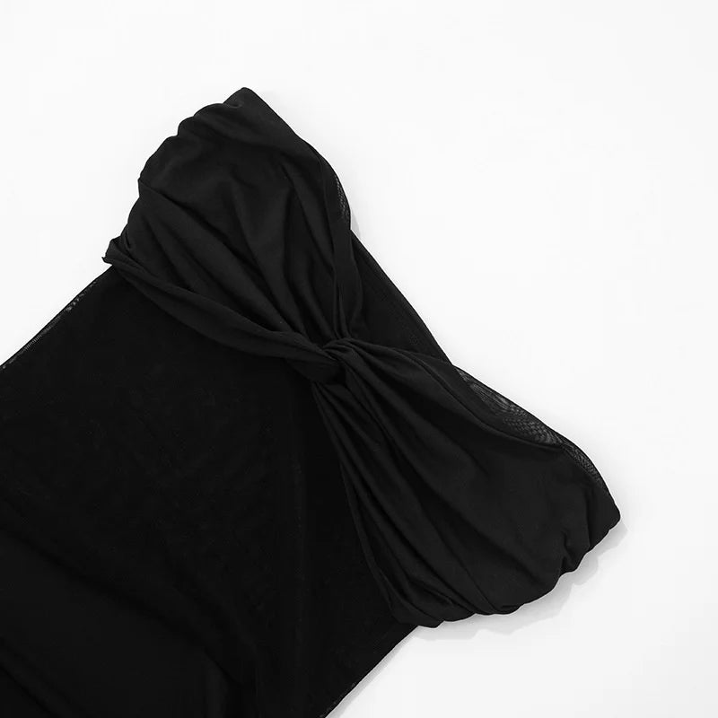 Off-shoulder Strapless Sexy Mini Dress