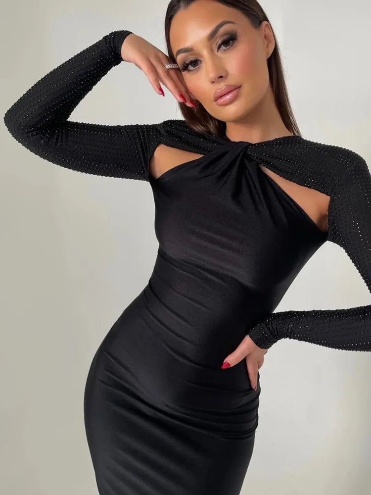 Sparkle Long Sleeve dress