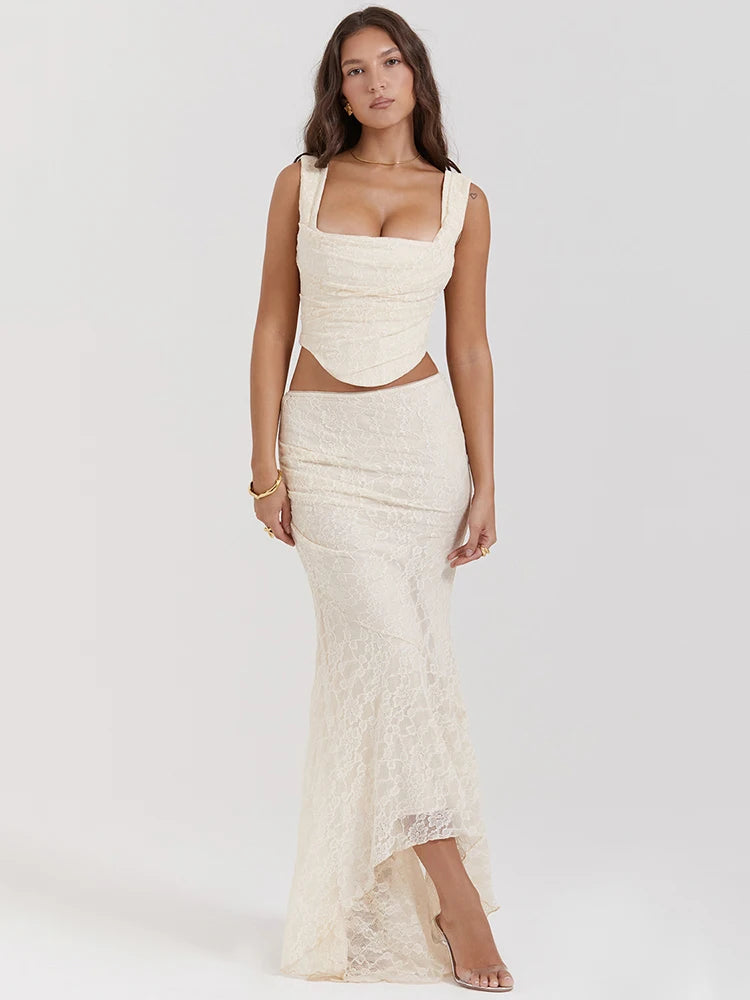 Two Piece Skirt Set
