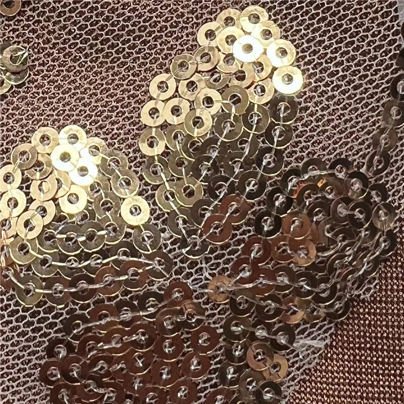 Glitter Deep V Neck Sexy Tank Tops