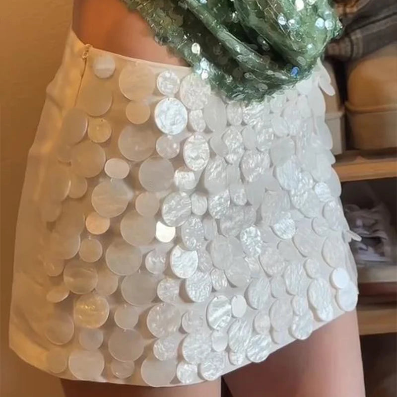 Sexy Sequined Mini Skirts