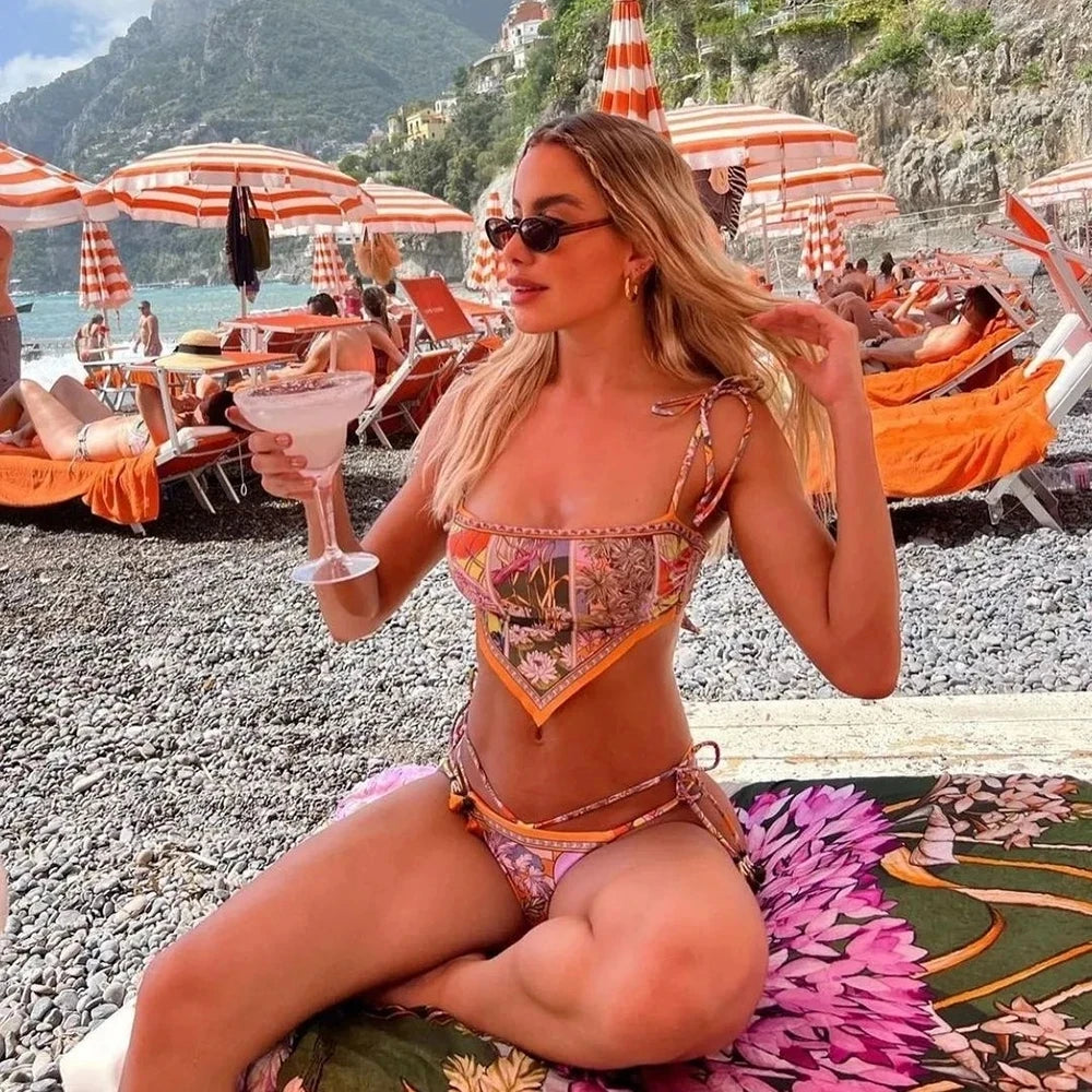 Print Bikini Set