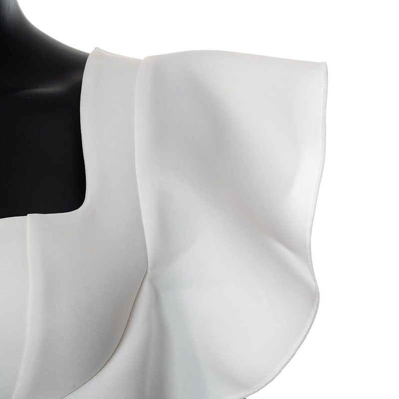 Elegant Ruffle Tanks Tops