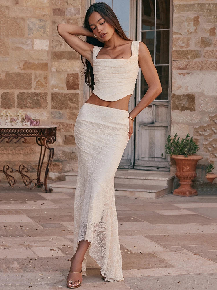 Two Piece Skirt Set