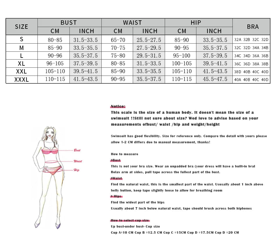Two-Pieces One Shoulder Swimwear