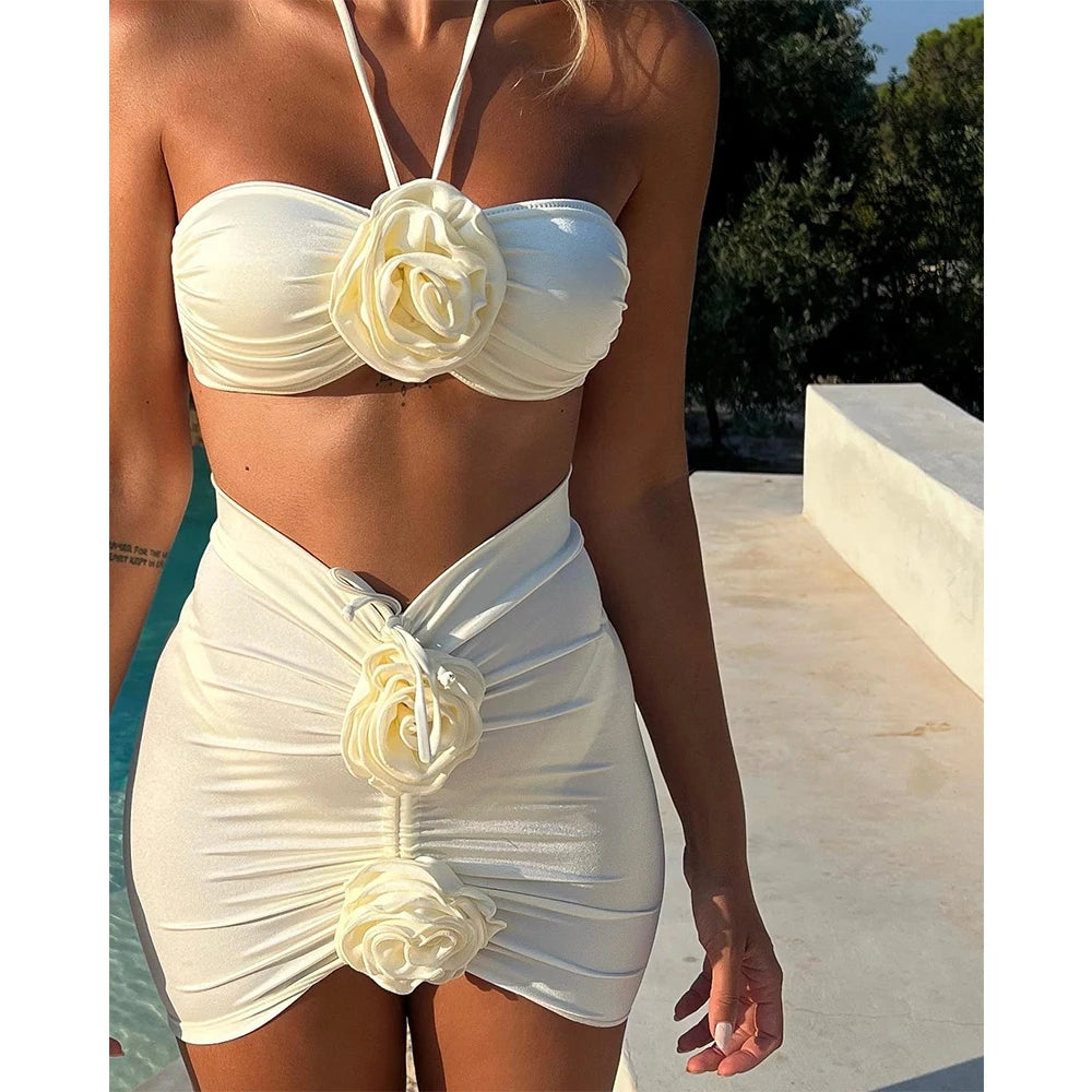 Three Pieces Bikini Set