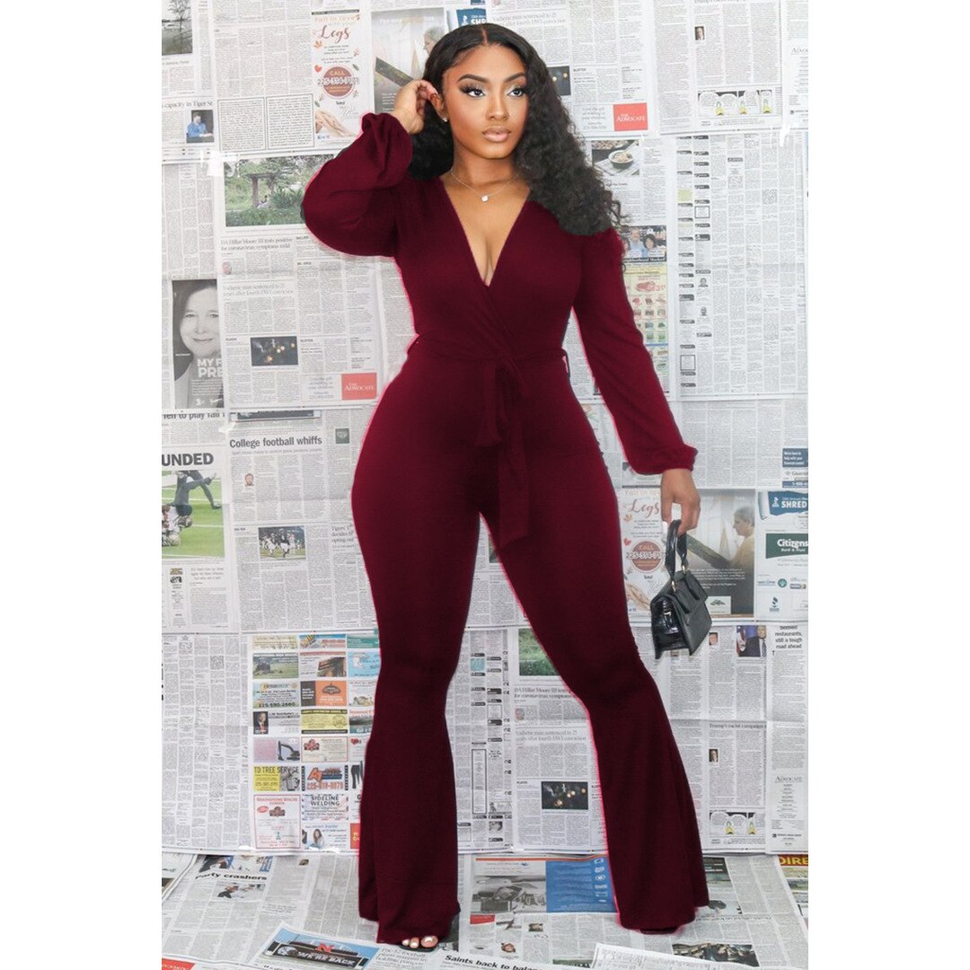 Belted Full Length Dress