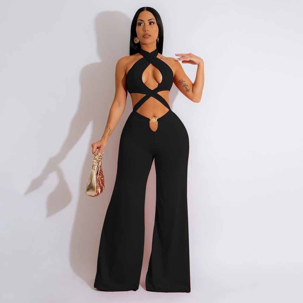 Sleeveless Jumpsuit Sexy