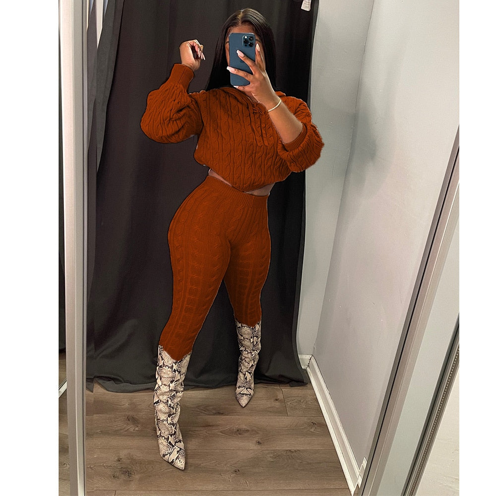 High Waist Ankle Pants