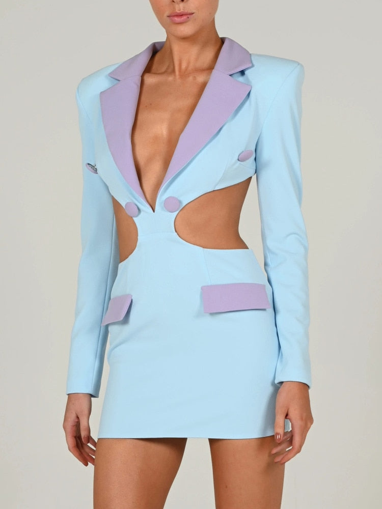 Blazer Dress Full Sleeve