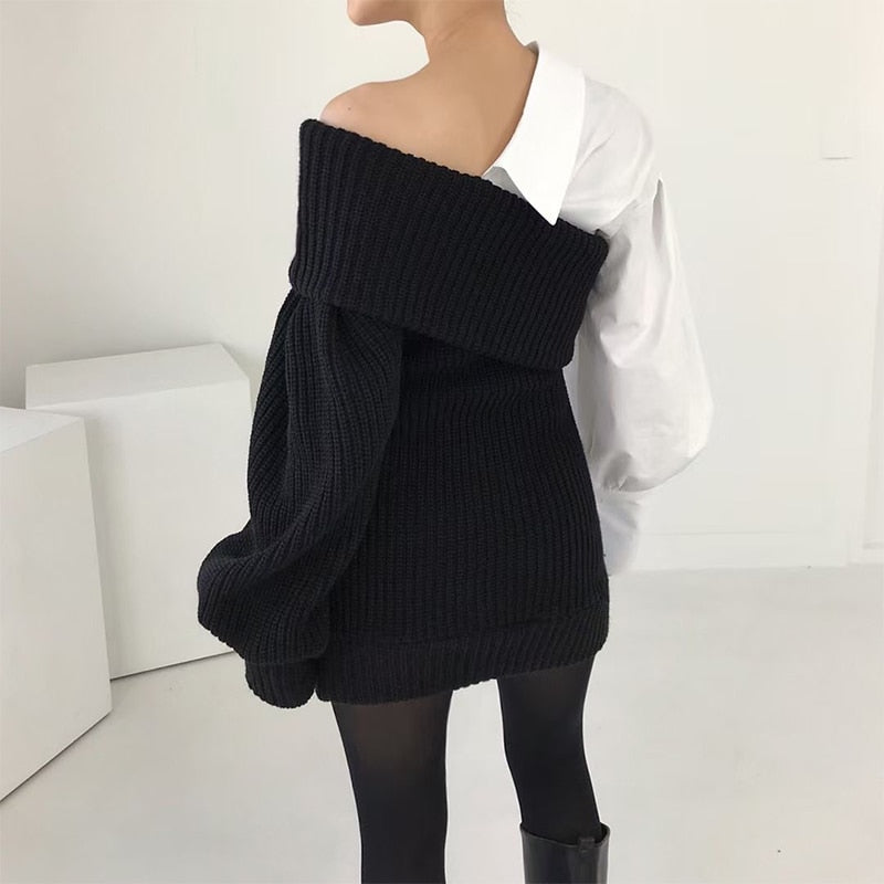 Office Lady Length Dress