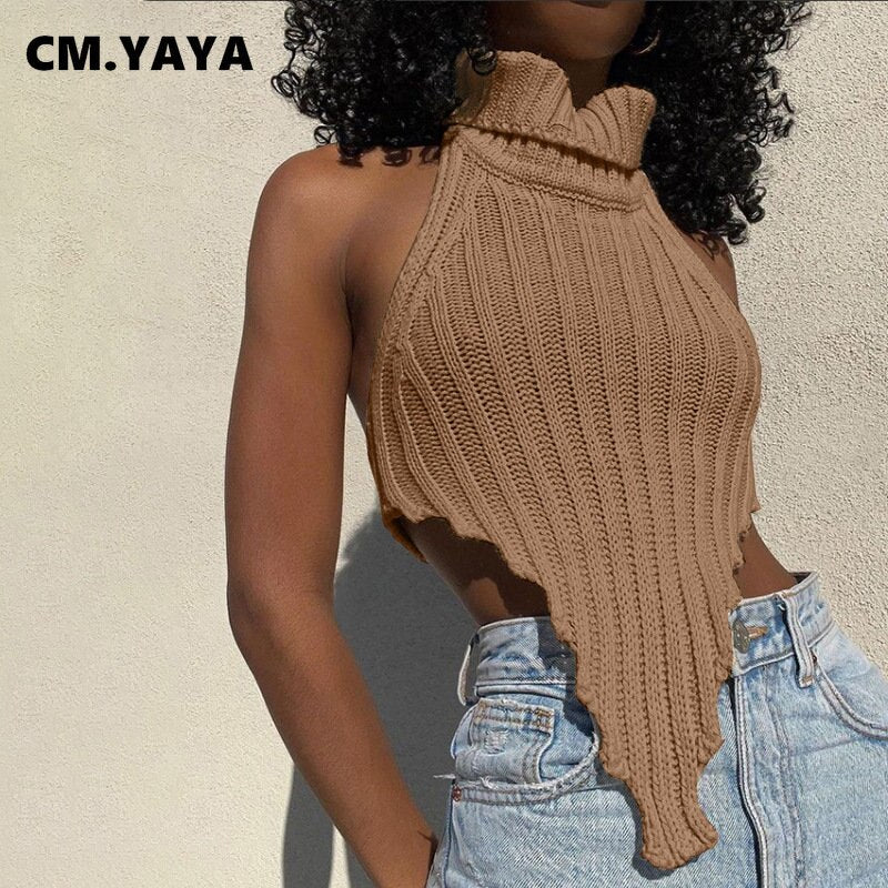 Sleeveless Oversized top