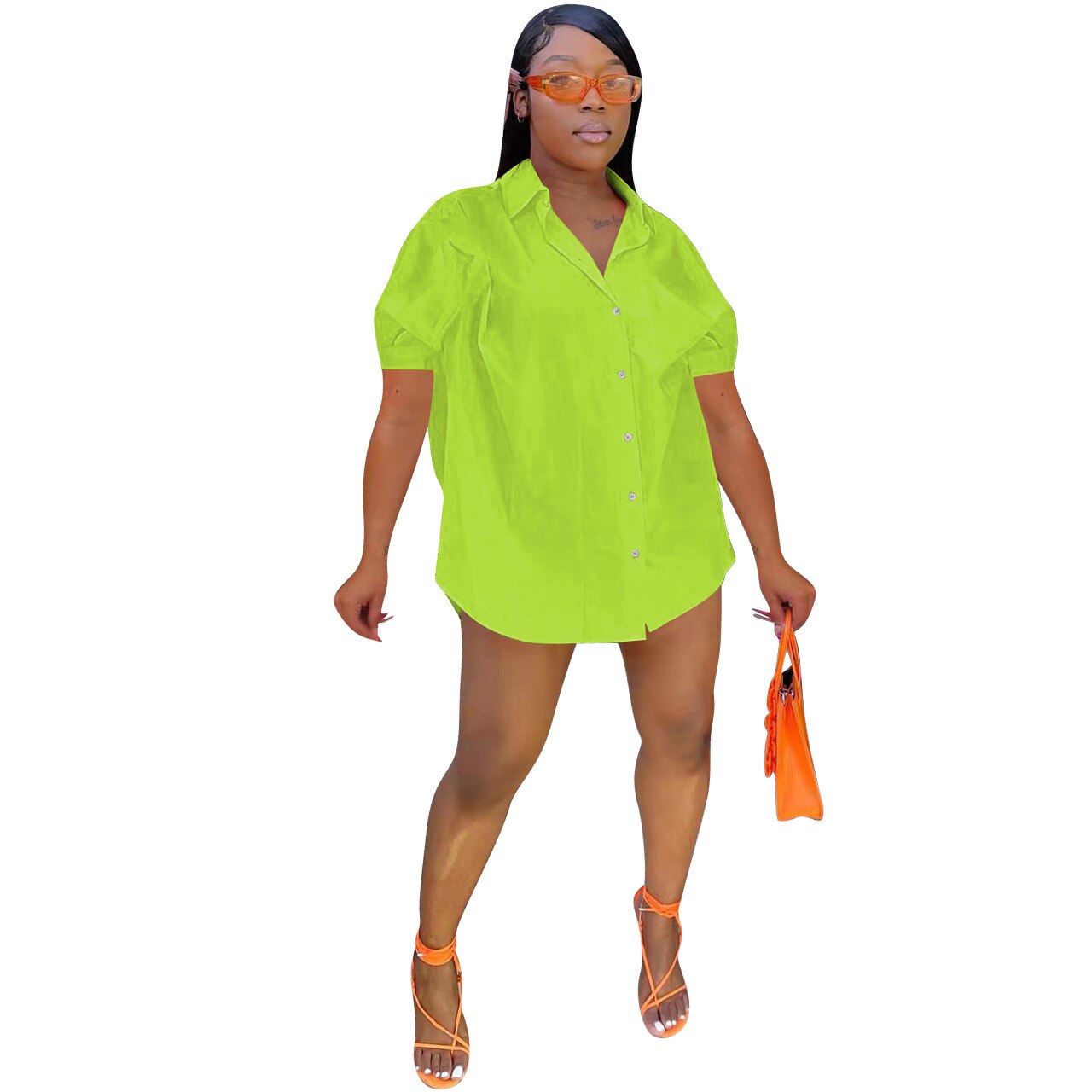 Sleeve Loose Shirt Top