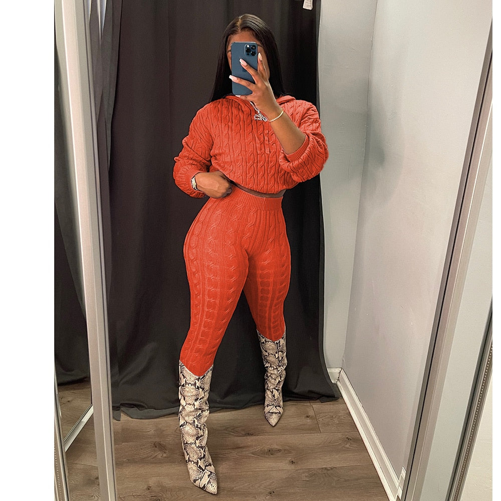 High Waist Ankle Pants