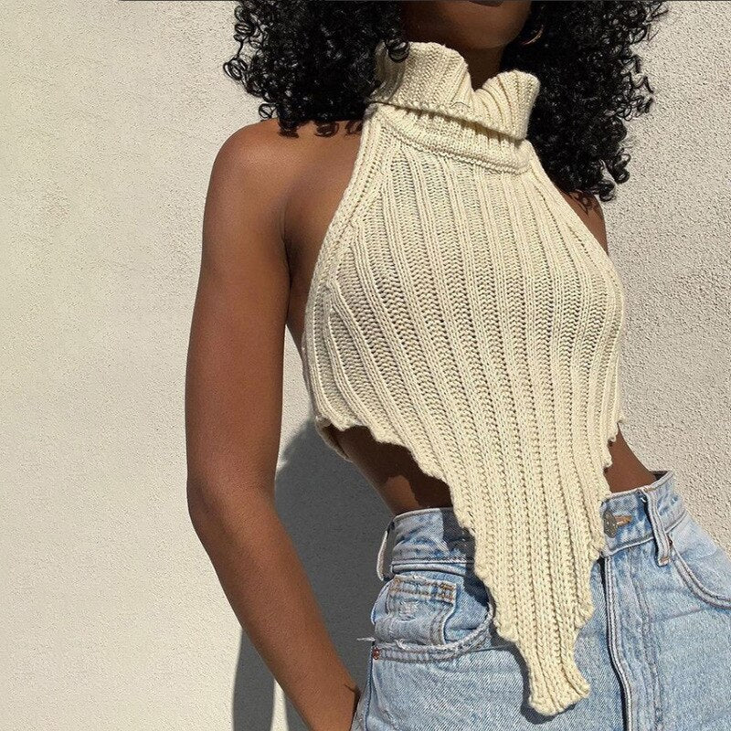 Sleeveless Oversized top