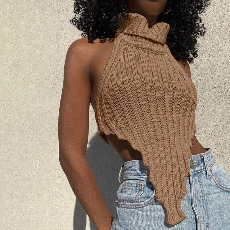 Sleeveless Oversized top