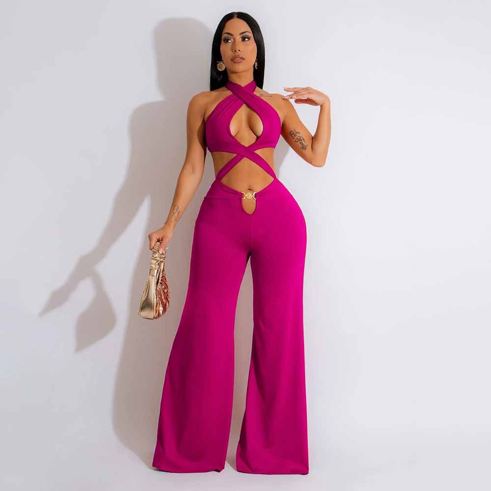Sleeveless Jumpsuit Sexy