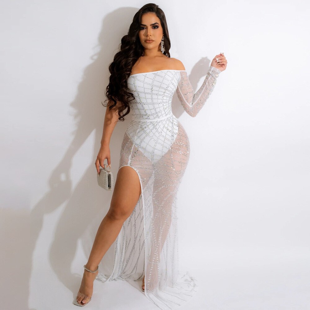 Diamonds Rhinestones dress