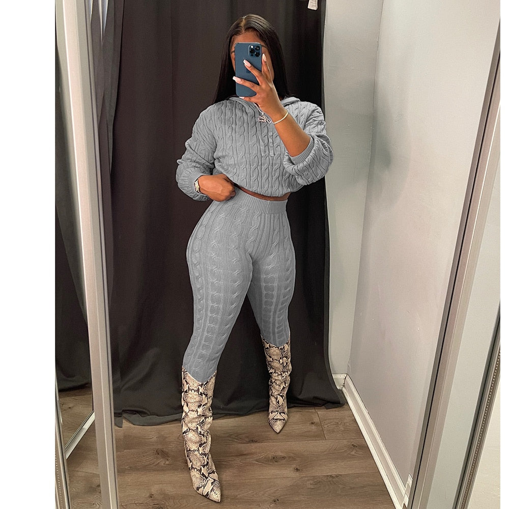 High Waist Ankle Pants
