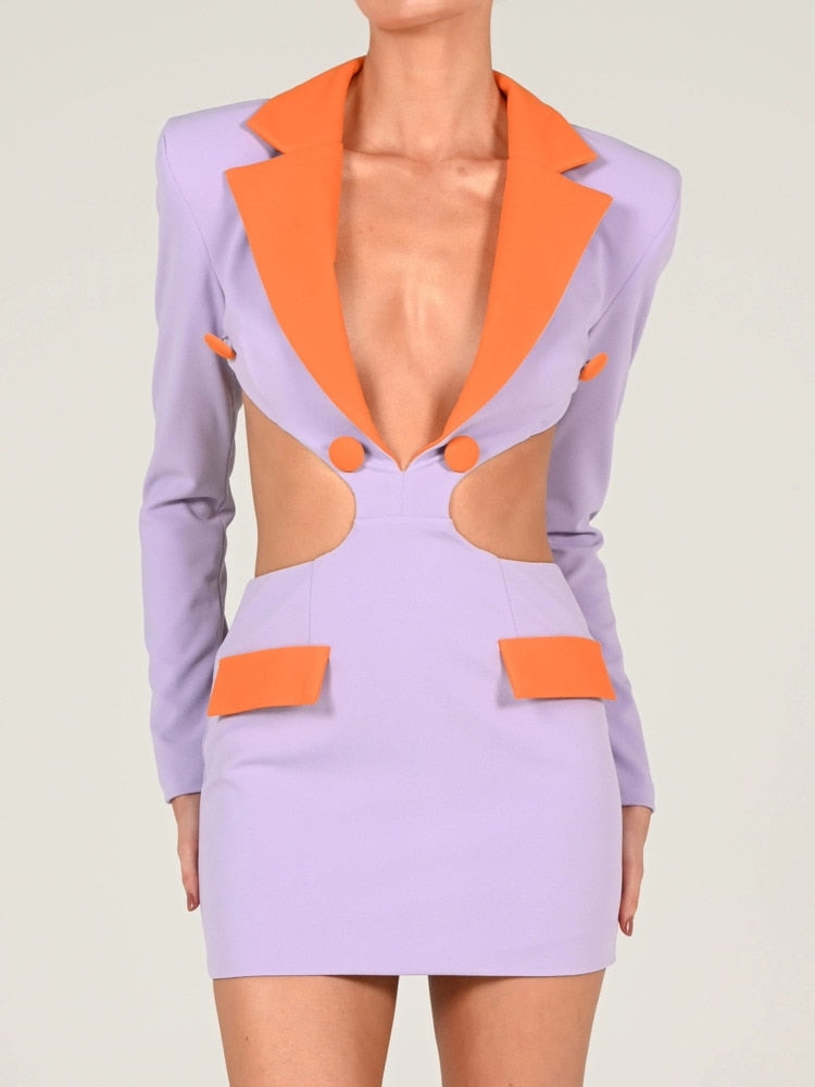 Blazer Dress Full Sleeve
