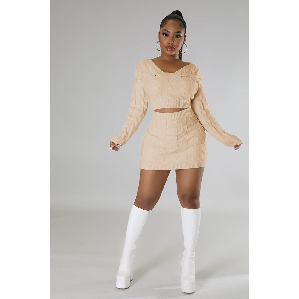 Knitted Fabric Set