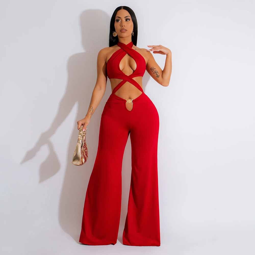 Sleeveless Jumpsuit Sexy