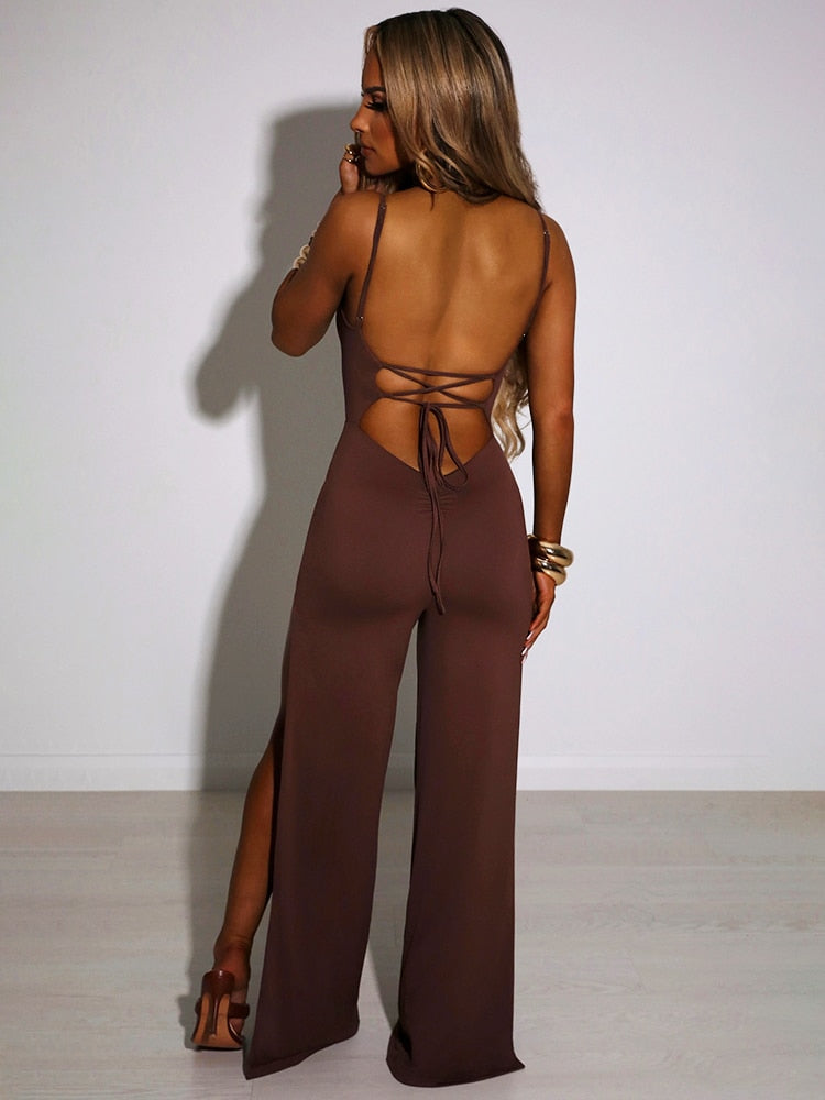 Club Flare Pants Jumpsuit