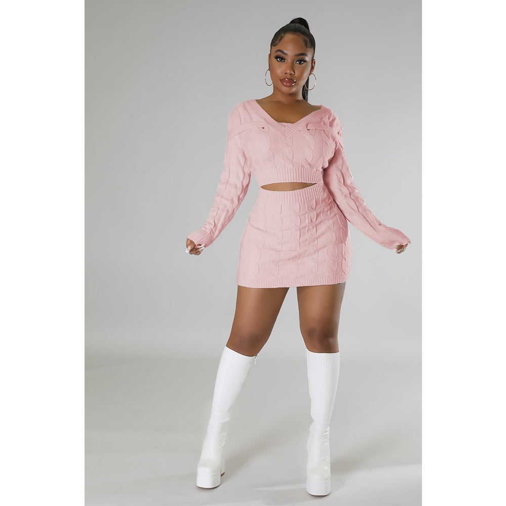Knitted Fabric Set