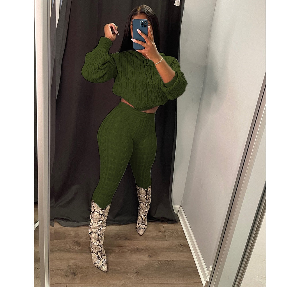 High Waist Ankle Pants