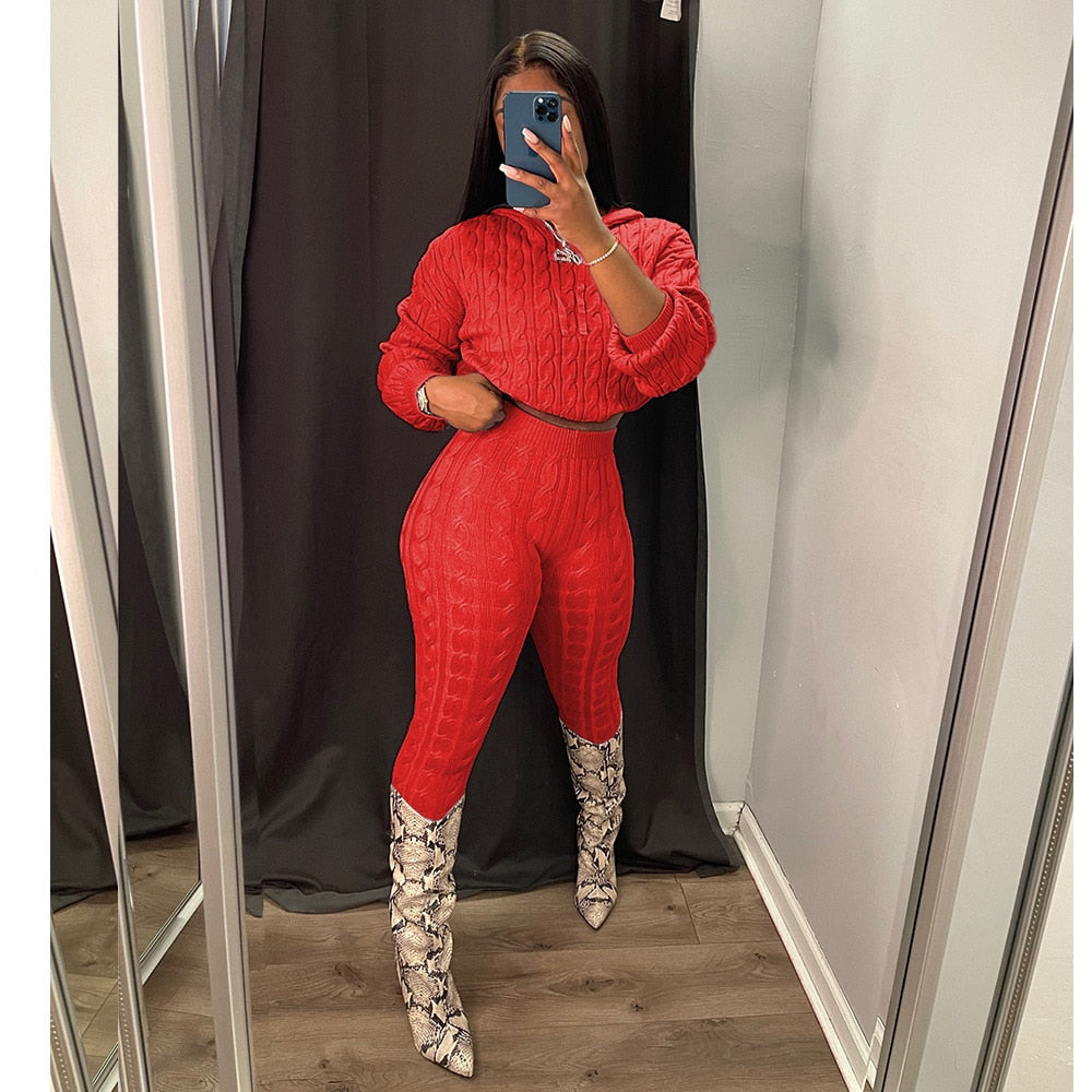 High Waist Ankle Pants