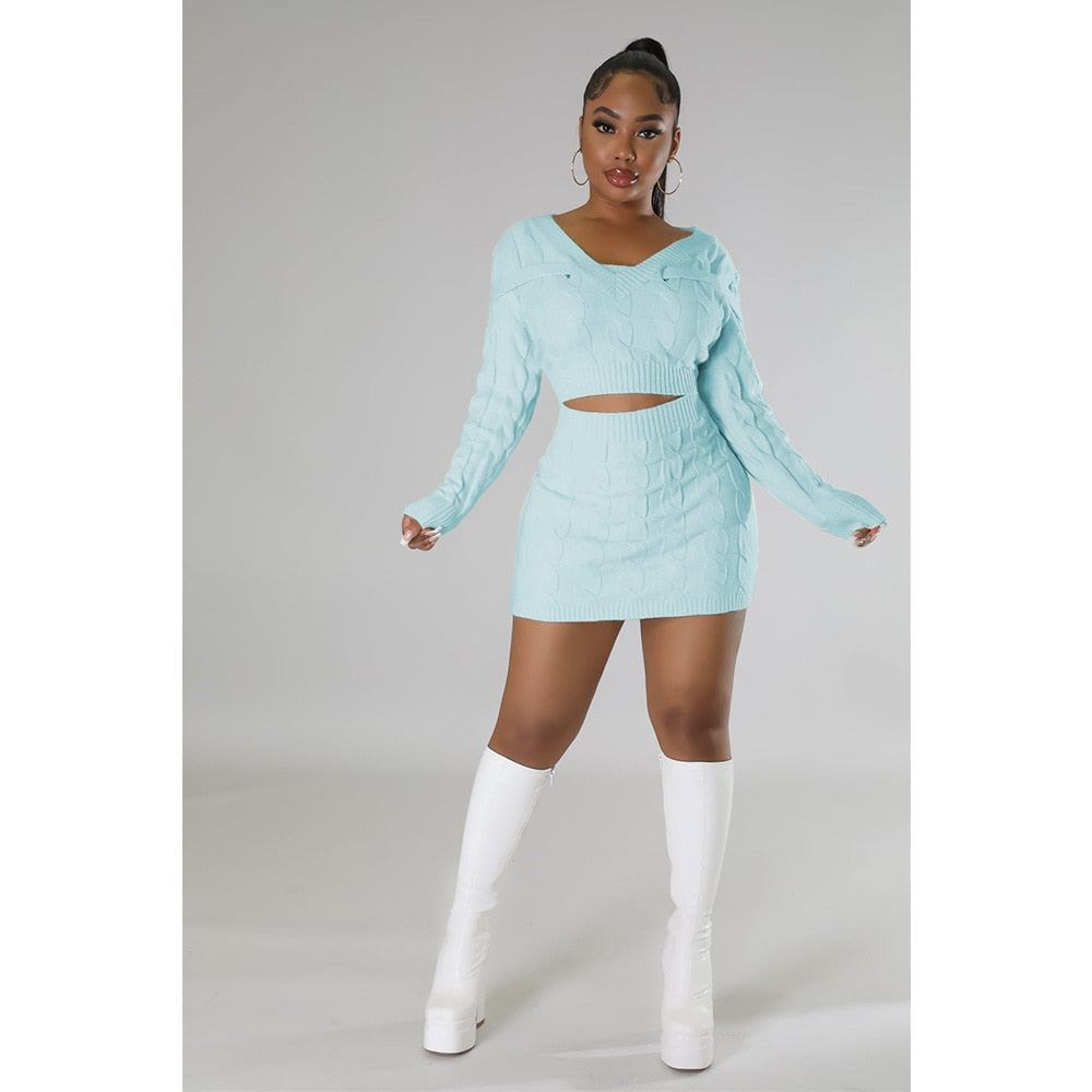 Knitted Fabric Set
