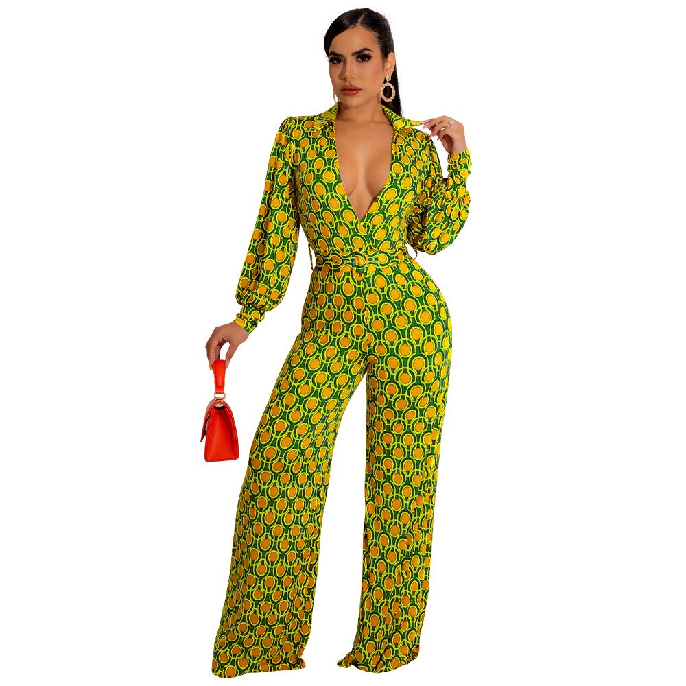 Turn down Jumpsuit