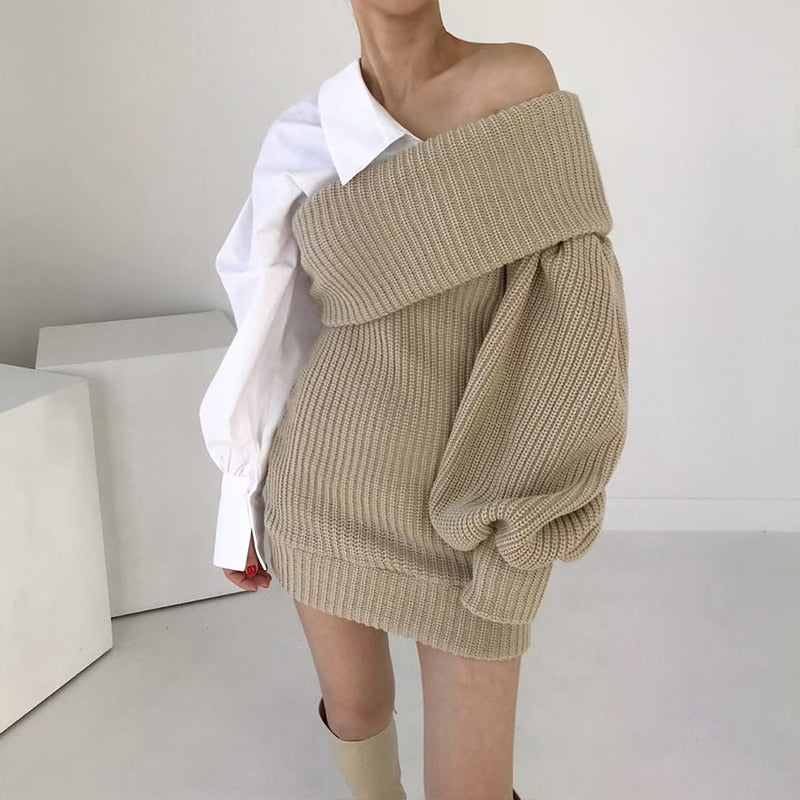 Office Lady Length Dress