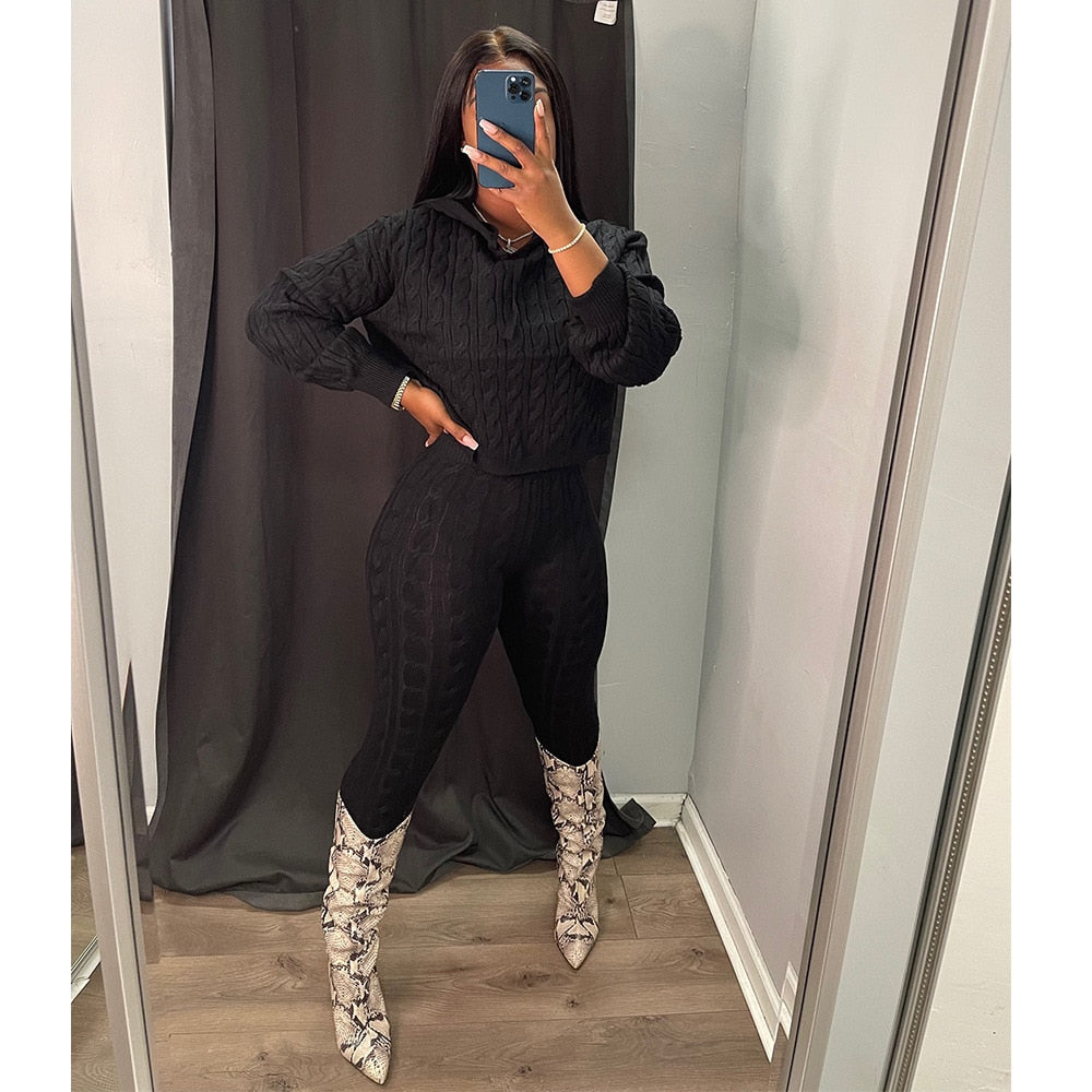 High Waist Ankle Pants