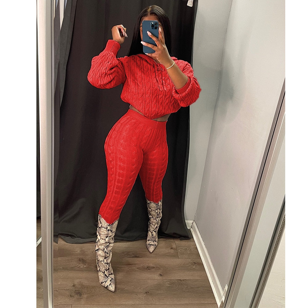 High Waist Ankle Pants