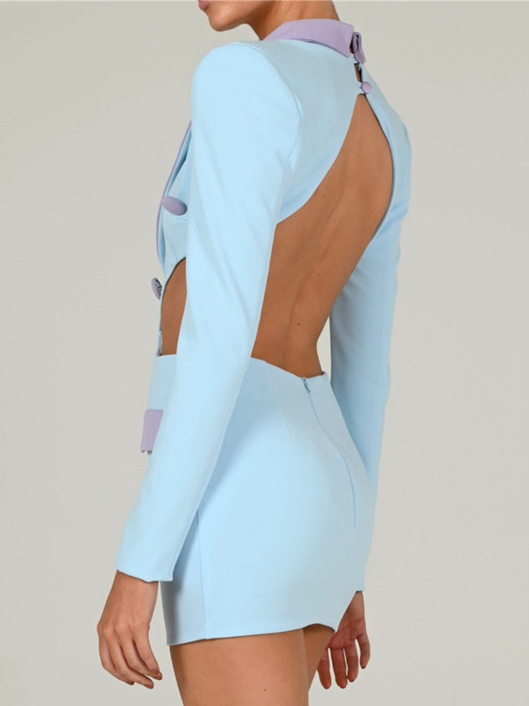 Blazer Dress Full Sleeve