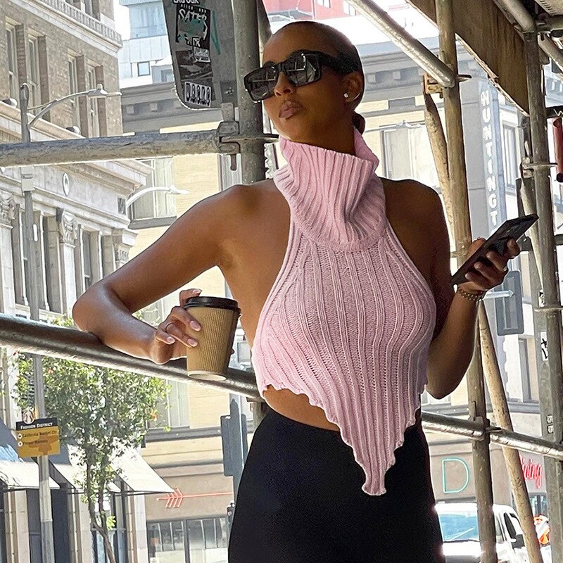 Sleeveless Oversized top