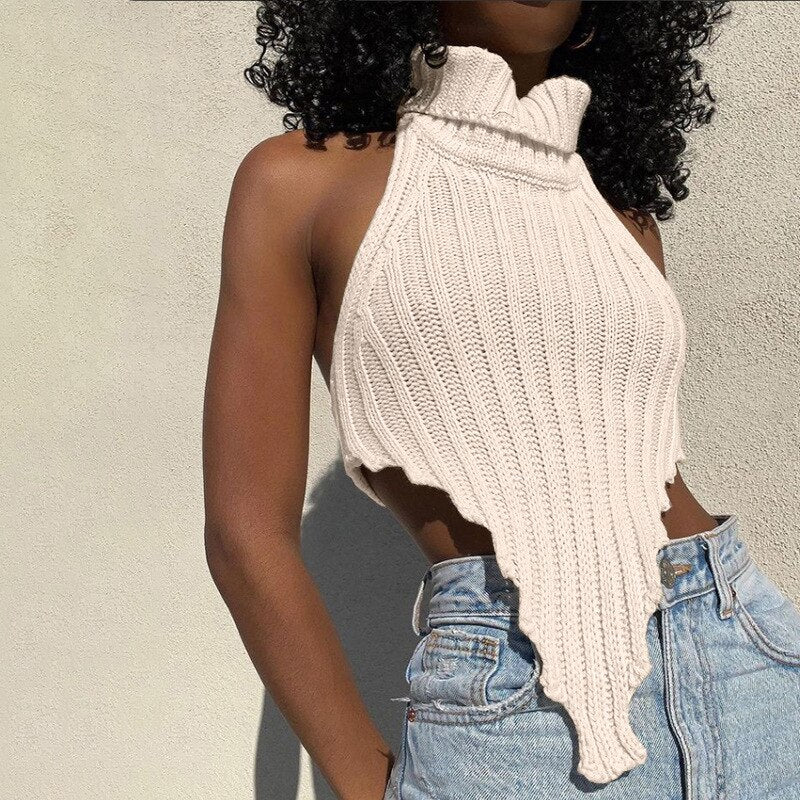 Sleeveless Oversized top