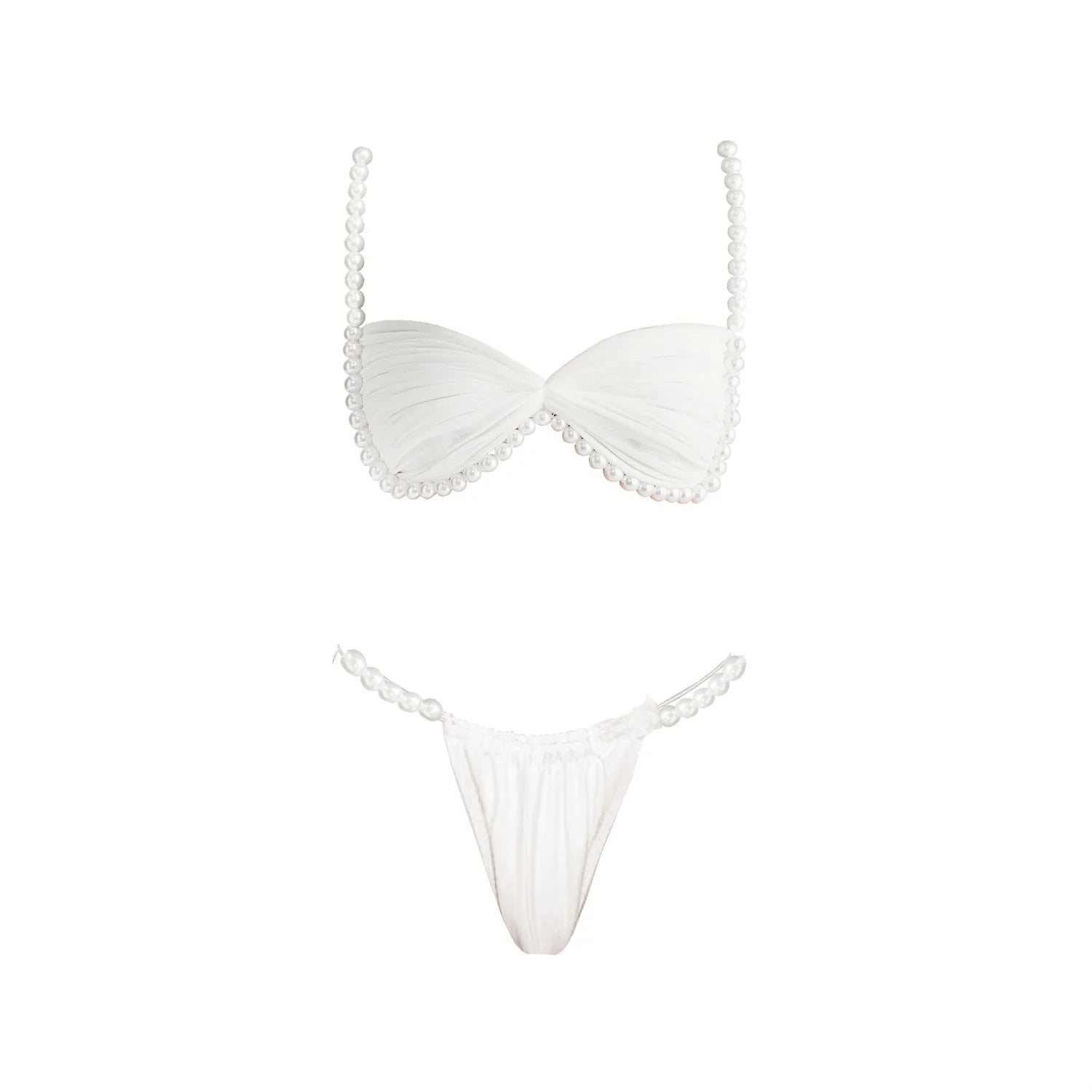 Beads 3Pcs Skirt Bathing Suits