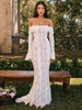 Off-shoulder Sexy Maxi Dress Strapless Backless