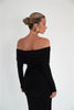 Strapless Backless Ruched Long Dress