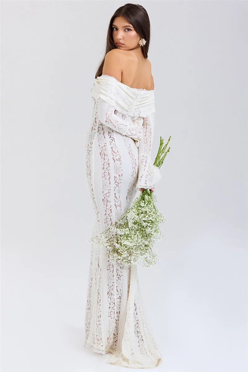 Off-shoulder Sexy Maxi Dress Strapless Backless