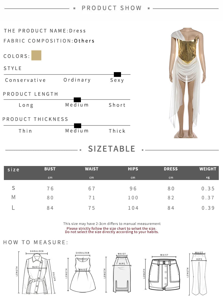 SIsterlinda Patchwork Corset Irregular Dress Women Zip Tassel Mesh Ribbon One-Shoulder Birthday Stretch Clubwear Mini Bodycon