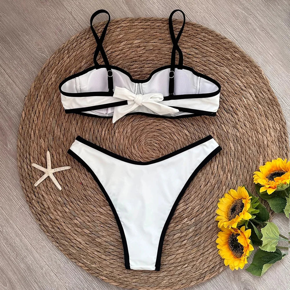 Splicing Micro Bikini set