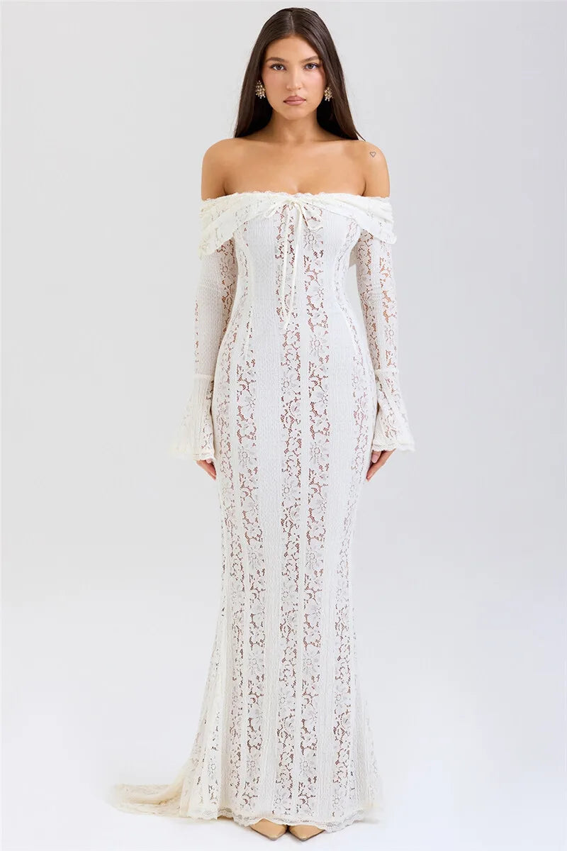 Off-shoulder Sexy Maxi Dress Strapless Backless