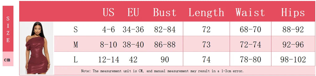 Luxury Leather Strapless Short Dress Chic Womens Summer Sexy Party Waist Curvy Dresses 2025 Evening Red Green Brown Y2K Cocktail