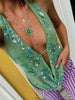 Glitter Deep V Neck Sexy Tank Tops