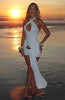 Flower Draped Ruched Sexy Mini Dress